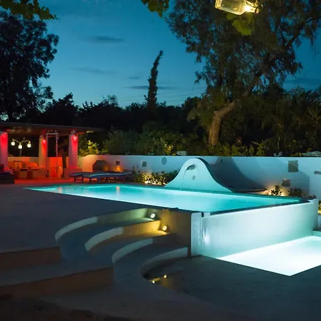 Oliveyard Stone Built House- With Pool Non Chlorin * Koskinou (Rhodes)