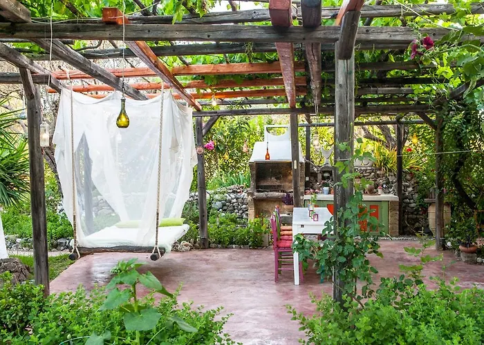 Villa Oliveyard Stone Built House- With Pool Non Chlorin *