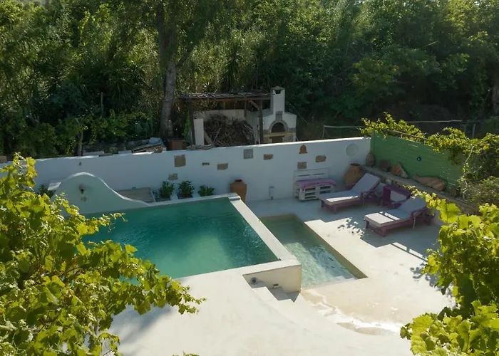 Oliveyard Stone Built House- With Pool Non Chlorin * Koskinou (Rhodes)