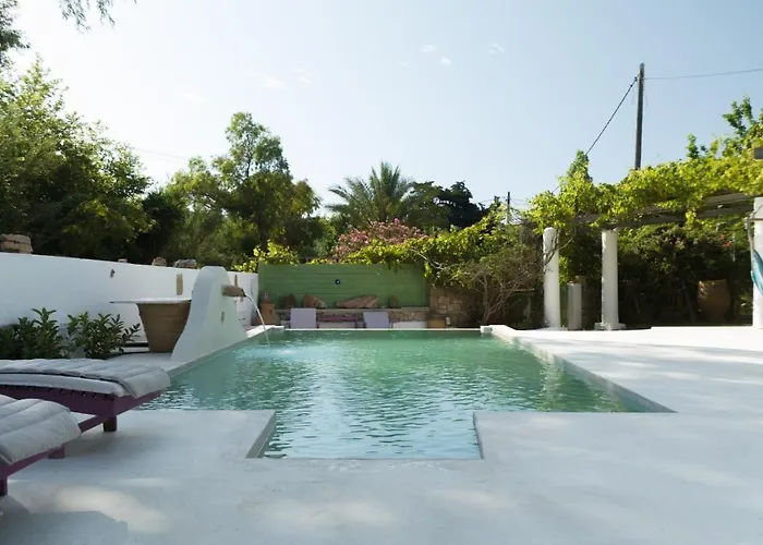 Villa Oliveyard Stone Built House- With Pool Non Chlorin Koskinou (Rhodes)