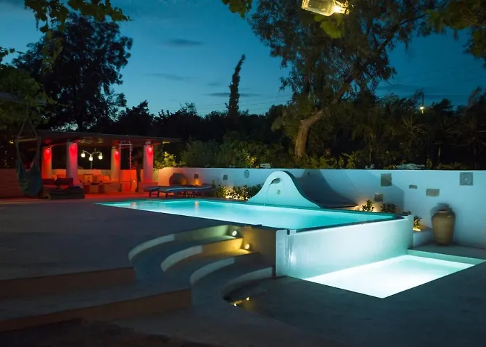 Oliveyard Stone Built House- With Pool Non Chlorin *