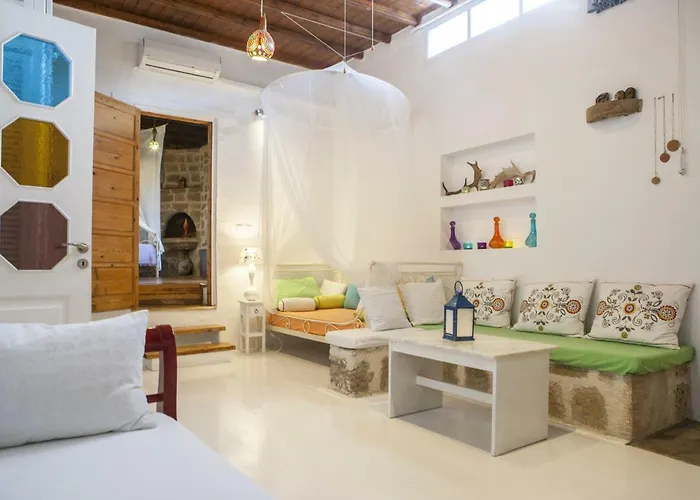 Villa Oliveyard Stone Built House- With Pool Non Chlorin Koskinou (Rhodes)