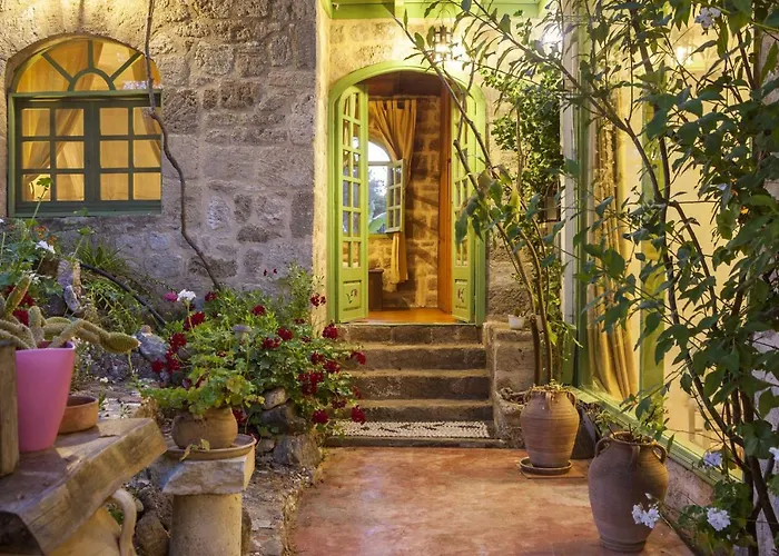 Oliveyard Stone Built House- With Pool Non Chlorin