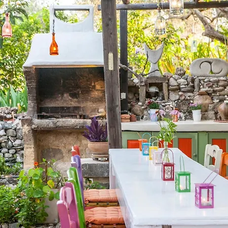 Oliveyard Stone Built House- With Pool Non Chlorin Koskinou (Rhodes)