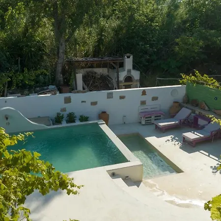 Oliveyard Stone Built House- With Pool Non Chlorin * Κοσκινού