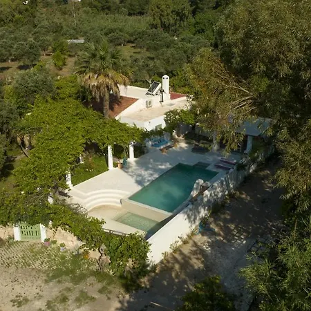 Villa Oliveyard Stone Built House- With Pool Non Chlorin