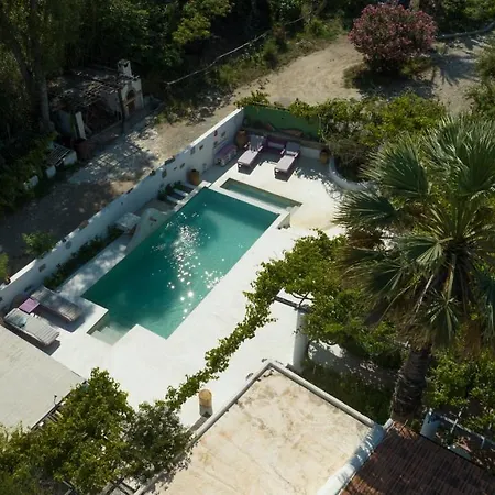 Villa Oliveyard Stone Built House- With Pool Non Chlorin