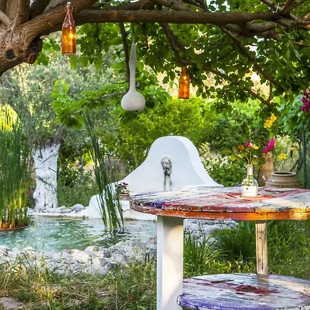 Oliveyard Stone Built House- With Pool Non Chlorin Villa Koskinou (Rhodes)