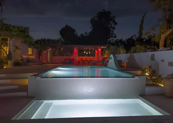 Oliveyard Stone Built House- With Pool Non Chlorin