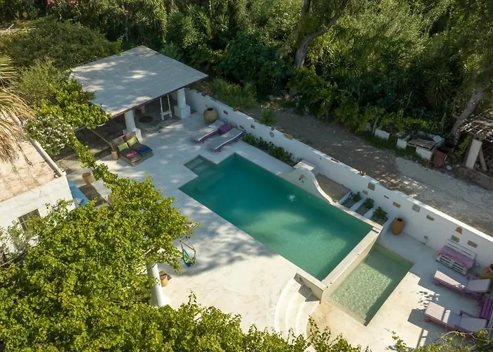 Villa Oliveyard Stone Built House- With Pool Non Chlorin