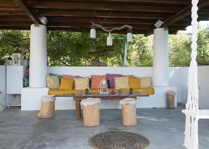 Villa Oliveyard Stone Built House- With Pool Non Chlorin Koskinou (Rhodes)