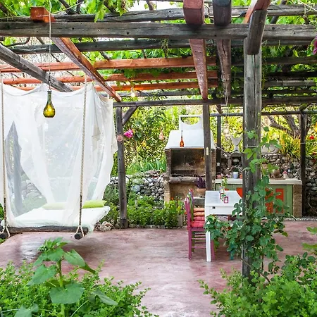 Villa Oliveyard Stone Built House- With Pool Non Chlorin *