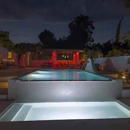 Oliveyard Stone Built House- With Pool Non Chlorin