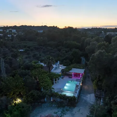 Villa Oliveyard Stone Built House- With Pool Non Chlorin Koskinou (Rhodes)