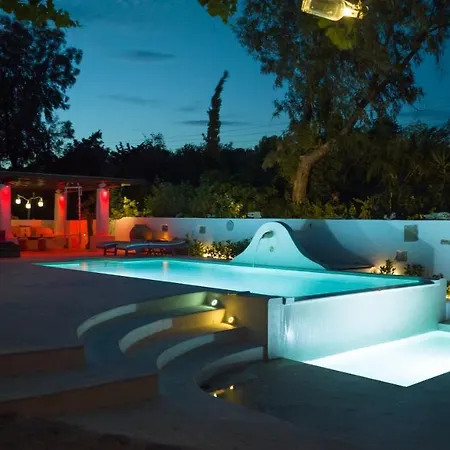 Oliveyard Stone Built House- With Pool Non Chlorin *