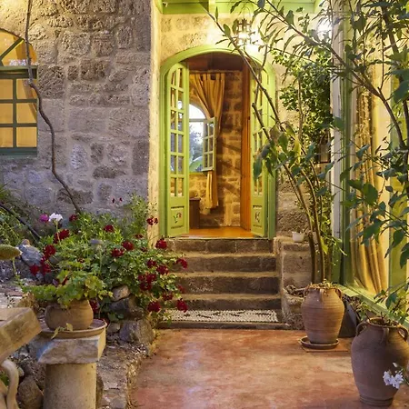 Oliveyard Stone Built House- With Pool Non Chlorin