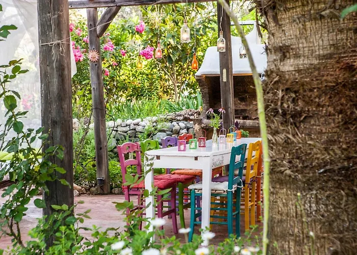 Villa Oliveyard Stone Built House- With Pool Non Chlorin Koskinou (Rhodes)