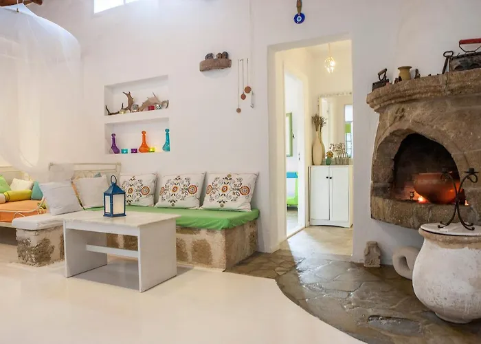 Oliveyard Stone Built House- With Pool Non Chlorin