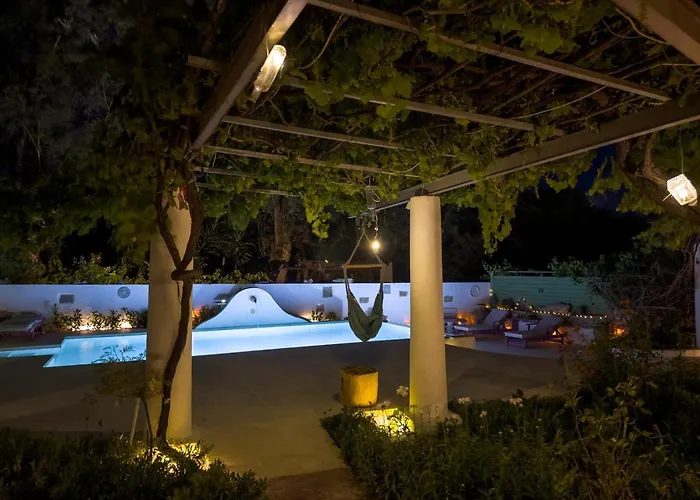 Oliveyard Stone Built House- With Pool Non Chlorin