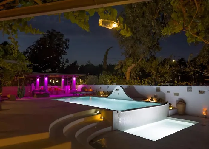 Oliveyard Stone Built House- With Pool Non Chlorin Villa Koskinou (Rhodes)