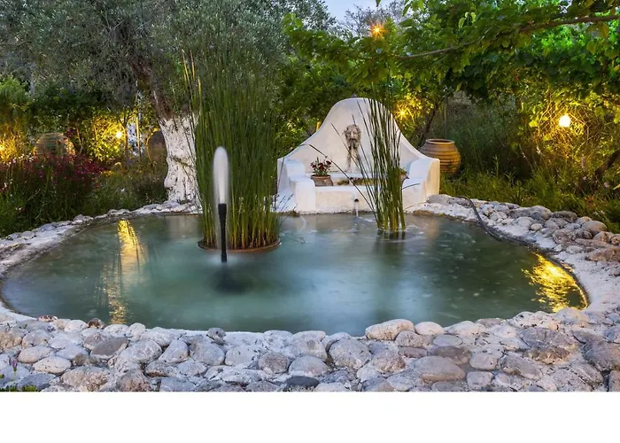 Oliveyard Stone Built House- With Pool Non Chlorin * Koskinou (Rhodes)